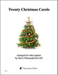 Twenty Christmas Carols Tuba Quartet cover